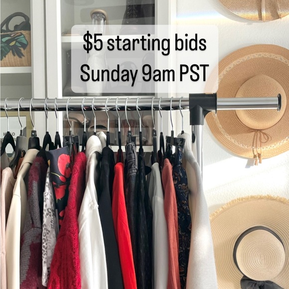 Sun June 4 @ 9am PST. Closet Clearout! 🎉 - Picture 3 of 13